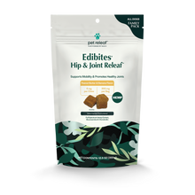 Load image into Gallery viewer, Pet Releaf Peanut Butter Banana Hip &amp; Joint Edibites CBD Soft Chews for All Dogs
